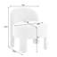 Chaise d'appoint rembourrée Leif-105638790