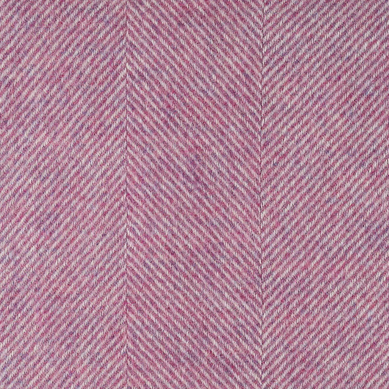 Jeté tissé en laine d'agneau Shetland, Rose pétale