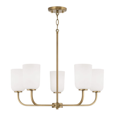 Lustre classique à 5 lumières 