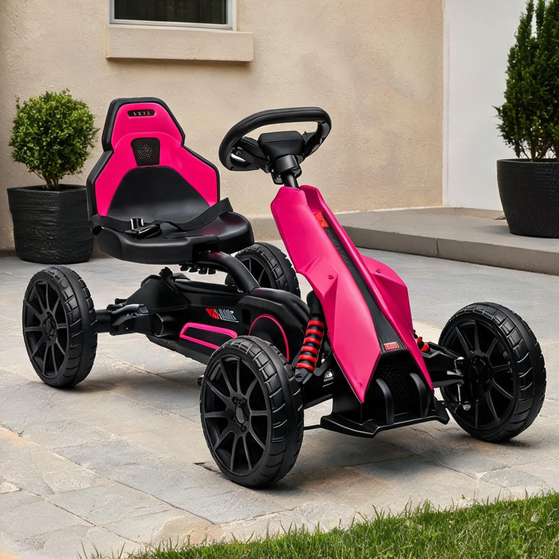 Wagons-jouets d'extérieur avec essieu pivotant et métal pour l'espace extérieur, Pp et métal