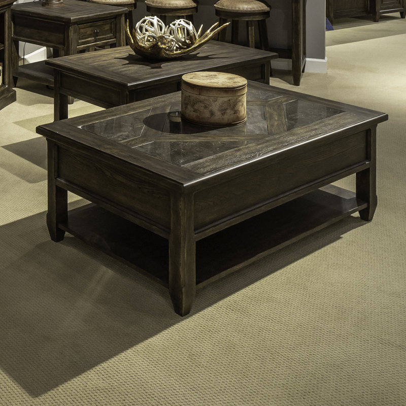 Trelawny Rectangular Cocktail Table w/ Casters
