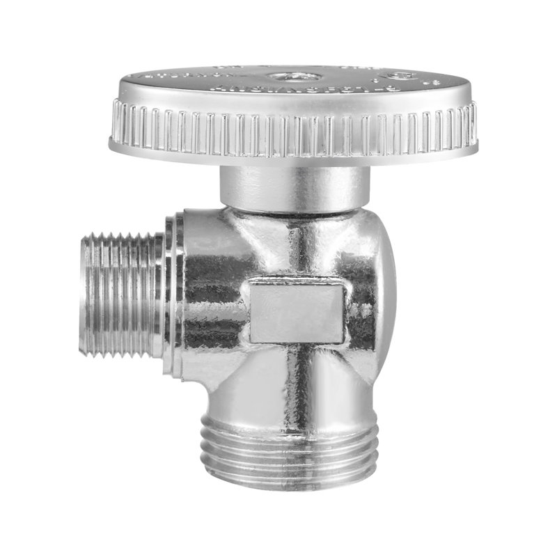 10-Pack Angle Stop Valve 1/4 Turn 5/8" OD (1/2" NOM) x 3/8" OD Compression
