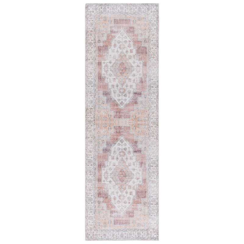 Maritess Machine Washable Southwestern Rug, Runner 2'6" x 8'