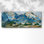 Blue Mountain Peaks I sur impression sur toile