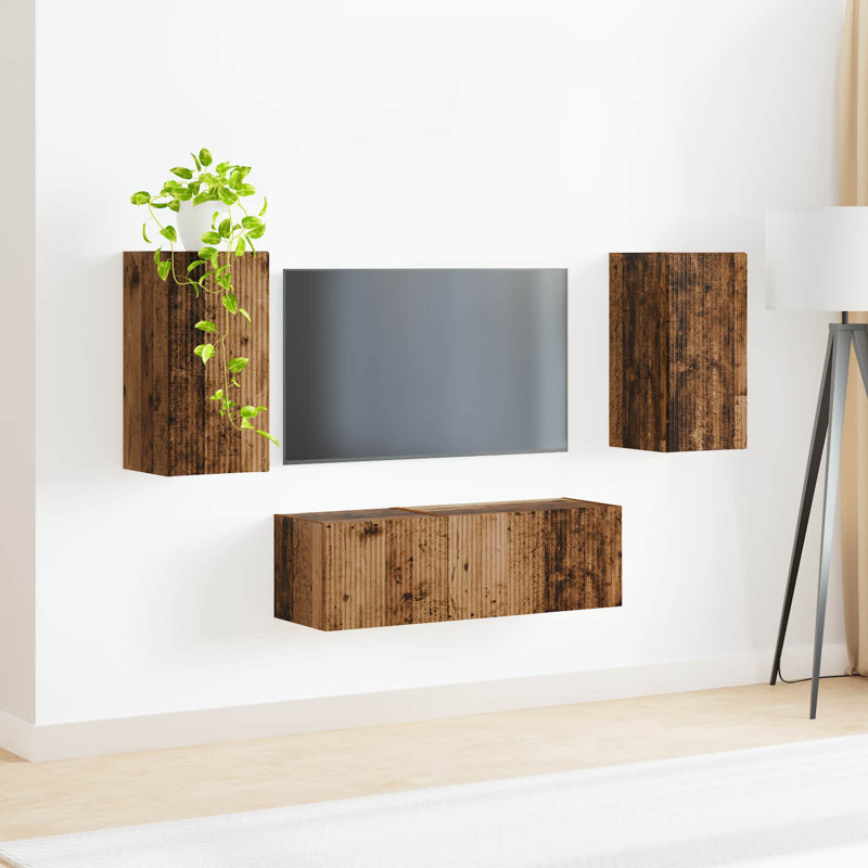 TV Stand for TVs up to 60", Old Wood