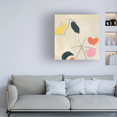 Mid-Century Dreaming Miro IV sur toile