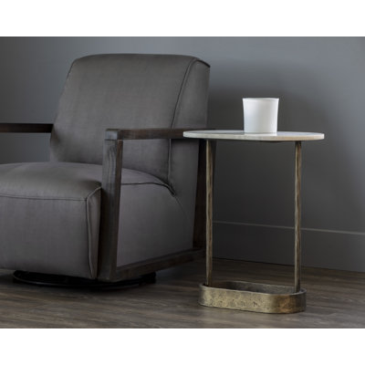 Table de bout en marbre