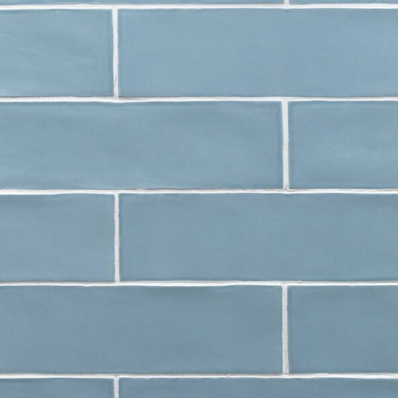 Bayou 3x12 Matte Ceramic Subway Tile, Sky