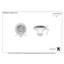 Hammered 30mm Diameter Round Knob-51984521