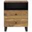 50cm W Solid Wood Bedside Table