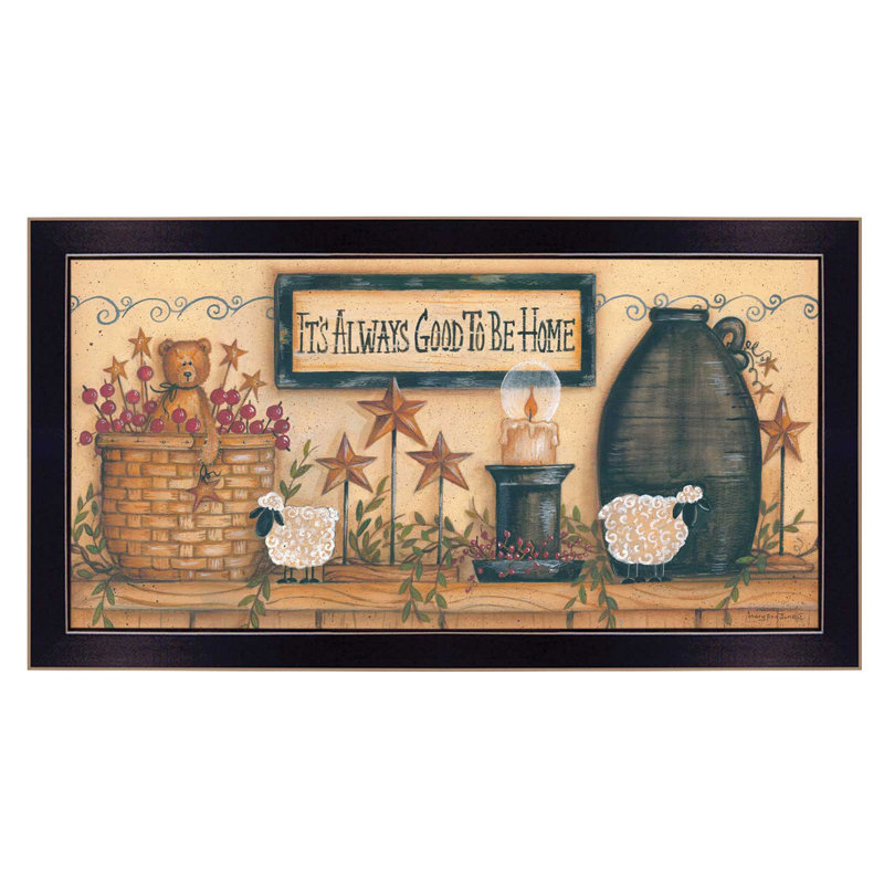 « it is always home », reproduction d’impression sur toile encadrée