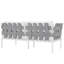 Causeuse d'extérieur en aluminium Harmony-107006775