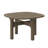 Saratoga Square Outdoor Patio Teak Wood Side Table