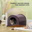 Abri pour chat portatif et imperméable pour chat Dome
