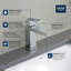 Eurocube® Single Hole Bathroom Sink Faucet