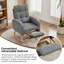 Neylandville Rocking Chair with Adjustable Footrest-1358037452