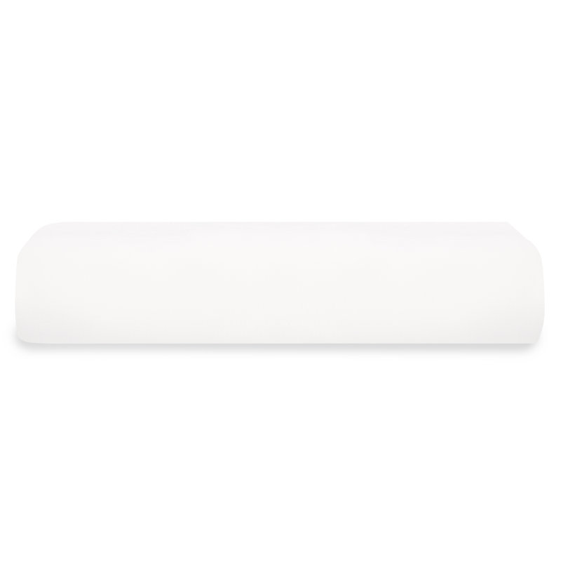 Delara GOTS-Certified Organic Cotton Sateen Fitted Sheet, 400 Thread Count, Soft Long-Staple Cotton, 16" Deep Pocket