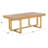 Solid Wood Top Coffee Table
