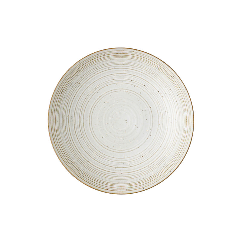 Nature Stoneware Salad/Dessert Plate, Beige/Sand