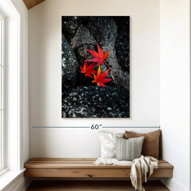 Harnek Pop Fallen Maple Leaves, 48" H x 32" W