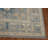 Vegetable Dye Blue Oushak Turkish Area Rug 8x10