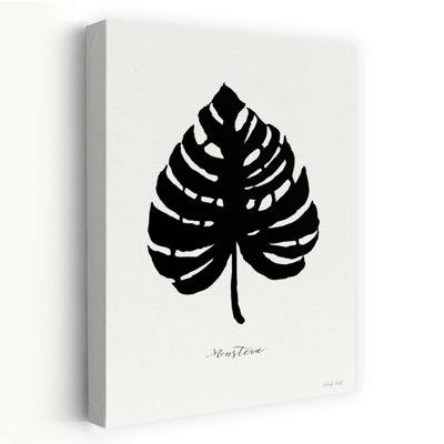 Palmier ébène II, art côtier abstrait