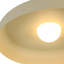 1-Light Dome LED Semi Flush Mount