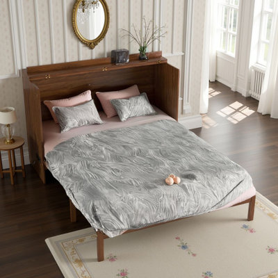 Armoire pour grand lit escamotable - Lit pliable peu encombrant avec station de charge?