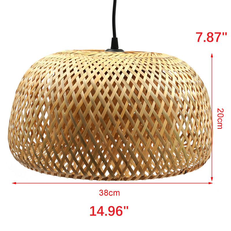 Hayter 1 - Light Natural Unique/Statement Pendant
