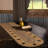 Kettle Grove Geometric Oval Table Runner-836440875