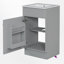 Ensemble de meuble-lavabo simple 18 po avec plateau en céramique-1994179006-1994179003