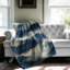 Blue Dashes - 1 Piece Premium Blanket-99458254