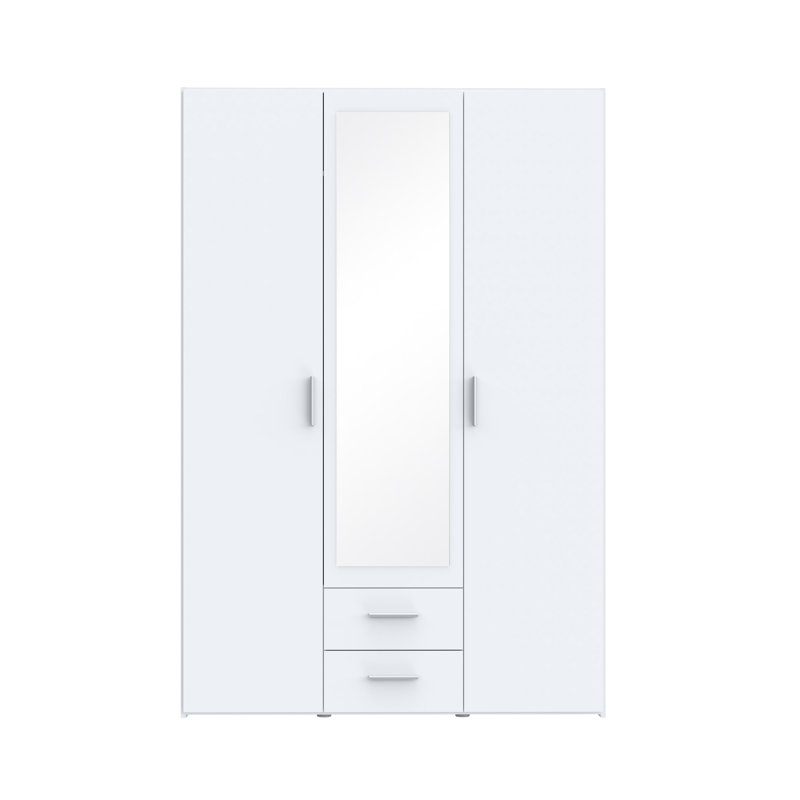 Remonia 3 Door Manufactured Wood Wardrobe