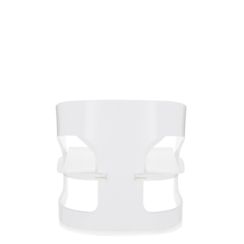 Joe Colombo Outdoor Lounge Chair, White