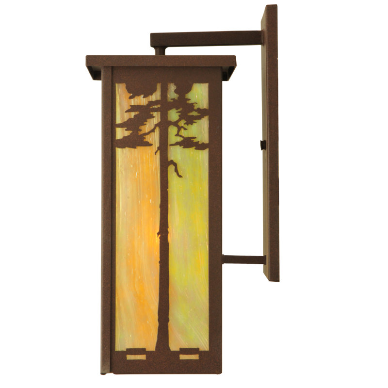 Rustic Lodge 1 - Light Outdoor Wall Lantern