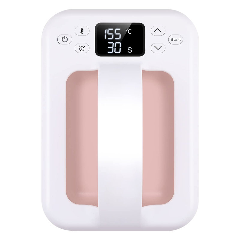 Himimi Non Stick Soleplate Stream Press, Pink/White