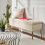 Clasby 116cm Wide Transitional Polyester Upholstered Tufed Bench with storage space-4951140
