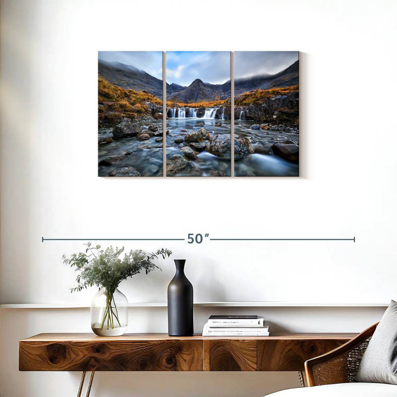 Cascade Alvord Fairy Pools, H 20 po x l 33 po