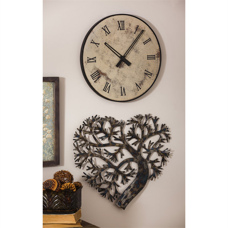 Mccusker Wood Wall Clock