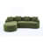 Chenille vert antique