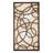 Fizz Deco Steel Flush Mounted Sconce