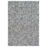 Natural Hide Cowhide Geometric Area Rug