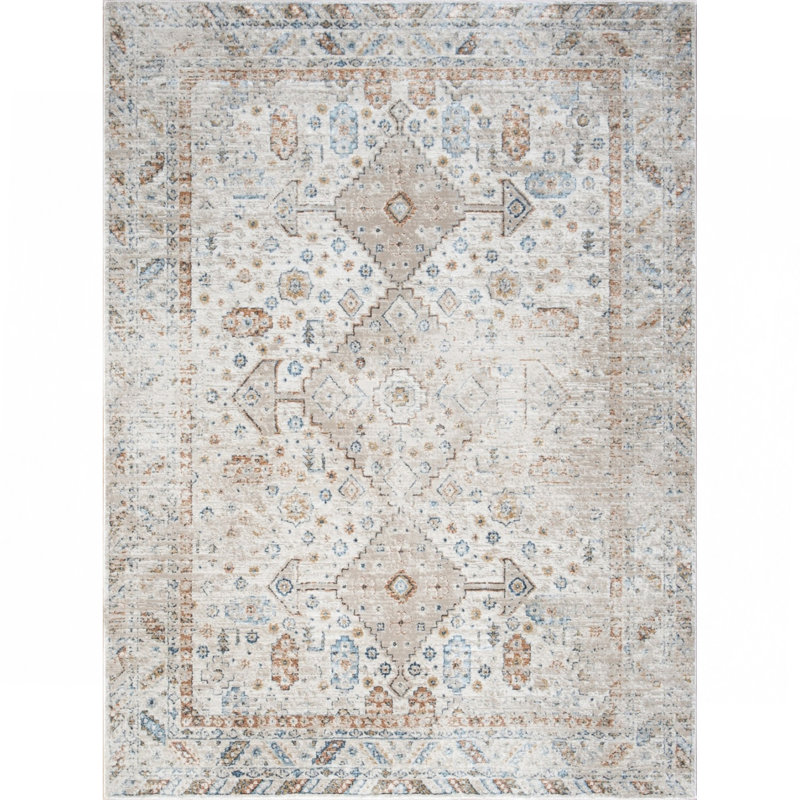 Ivory Area Rug, Rectangle 2' x 3'