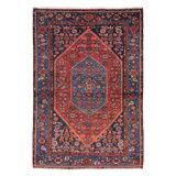 Fine Hand knotted Persian Bidjar rug 4'X 6'3"