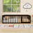 Wooden Floor Bed With Guardrails And Door-319040663