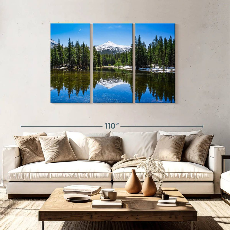 Alvord Yosemite après l'hiver, H 48 po x l 74 po