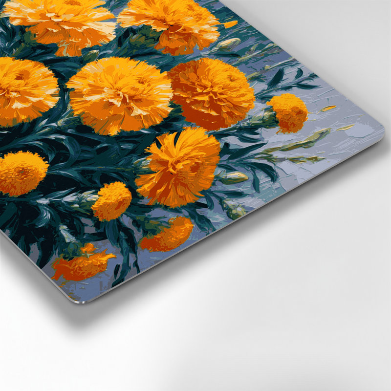 Art mural en métal botanique, H 240 po x l 288 po x P 0,05 po
