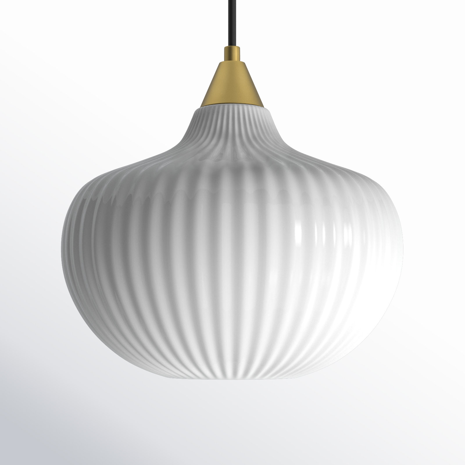 Birch Lane™ Collina 1 - Light Single Pendant & Reviews | Wayfair