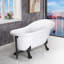 Baignoire de trempage sur pattes 59 "x 31" en acrylique-61051206