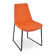 Eiffel Metal Solid Back Side Chair